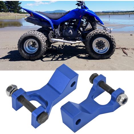 Ein Paar Tieferlegungssätze für die Vorderachse für Yamaha Raptor 700 350 660 700R ATVs (blau) (1/5)