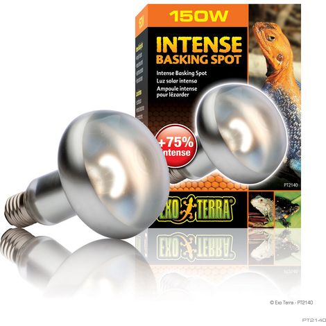 Lámpara exo-terra intense basking spot 150W UVA reptiles
