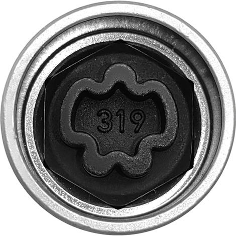 Outil clé pour écrous de roue antivol 319, compatible Mercedes Benz (1/5)
