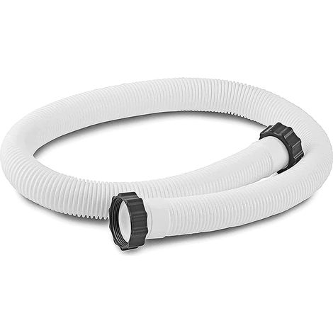 Tuyau de rechange pour pompe de piscine accessoire de diamètre 3,8 cm avec 2 adaptateurs de tuyau de type B
