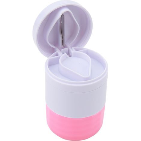 Broyeur de Pilules 4 en 1 Portable - Coupe-Comprimé avec Lames Inox - Compact et Efficace (1/5)