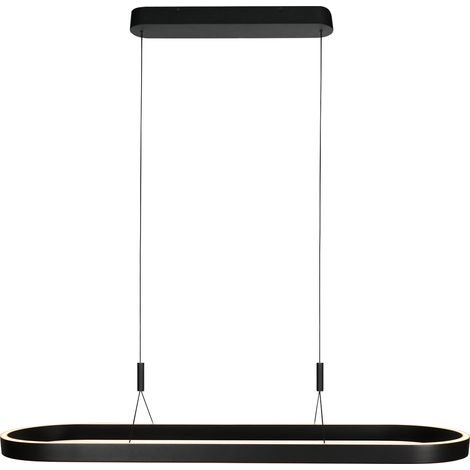Suspension - noir - Mykty - plastique métal - lampe design - LED (1/5)