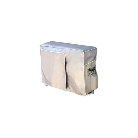 Housse Climatiseur Extérieur Couverture Etanche Climatiseur Housse Anti poussière Couverture extérieure de climatiseur pour La Maison 92 x 35 x 69cm