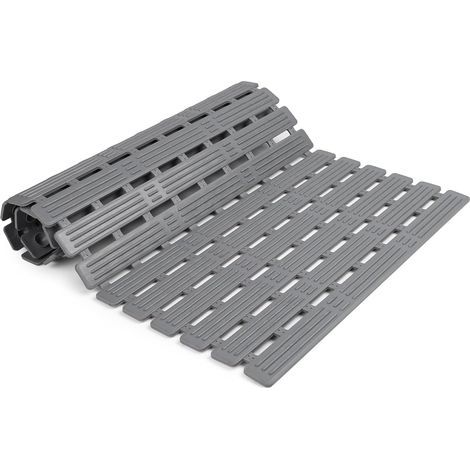 Non-slip bath mat 68 x 40 cm – 162 suction cups – Anti-mold – Machine washable – Comfort and safety for bathtub and shower (1/5)