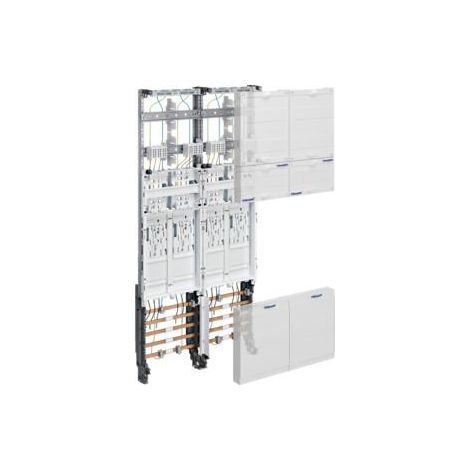 Tableau électrique hager zk3en24 4 rangées protection IP00