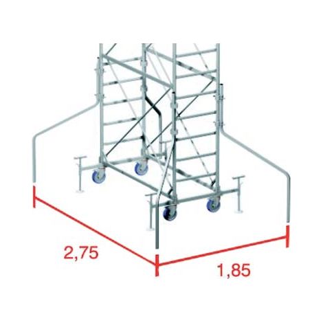 BARRE STABILIZZ X TRABATTELLO GRIM EU 75 MARCHETTI - CF=PZ 4- 1 confezioni
