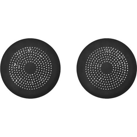 Rejillas de desagüe，Paquete de 2，Protectores de desagüe，Rejillas antiobstrucción，Tapa protectora para la limpieza del desagüe，15 x 15 cm (1/5)