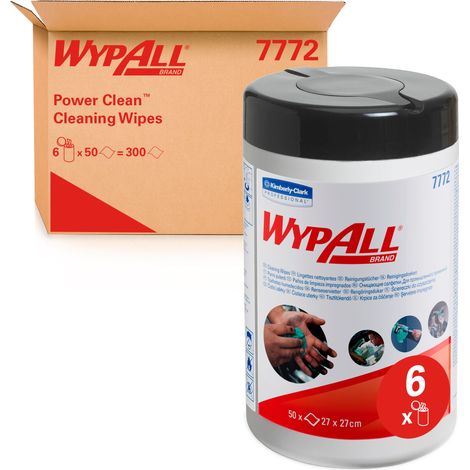Lingettes nettoyantes WYPALL® - 50 formats - WYPALL (1/4)