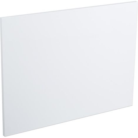 Aquariss Gloss White Wood MDF Shower Bath Panel 700mm L Shape End Panel