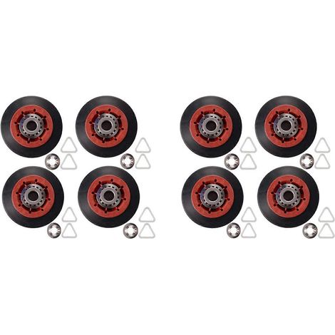 Huit accessoires pour sèche-linge à tambour, compatibles avec Kenmore - 8536974, et remplaçables par 8536973, W10314171, WPW10314173 et PS11752609. (1/5)