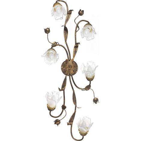Plafonnier 5 lumières Bronze (1/5)