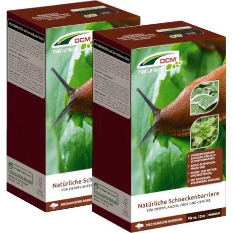 DCM Naturapy Schneckenbarriere 8 kg Schneckenabwehr Mechanische Barriere