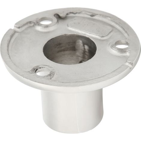 MJS013 Base Ronde 90 Degrés en Acier Inoxydable pour Main Courante Bateau, Fitting 25MM (1/5)