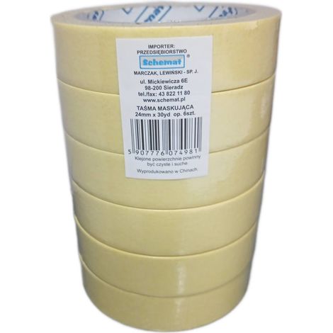 NASTRO MASCHERATO 24MMx30YD CONFEZIONE DA 6 4981 (1/2)