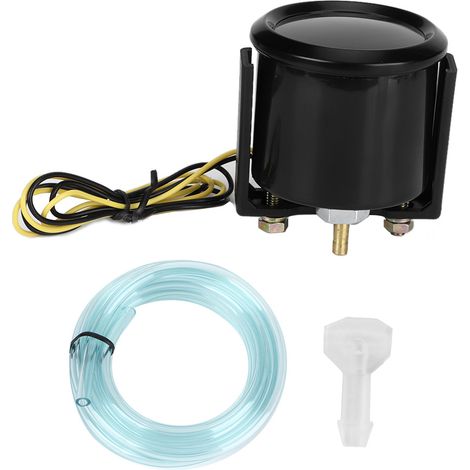 Jauge turbo universelle 12V 52mm/2.05in avec fonction d'avertissement modifiée pour instrument automobile (1/5)