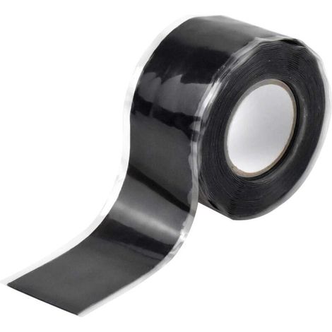 royaluxe -Raccord De Piscine Et Pièce D'étanchéité Ruban En Silicone, Ruban D'isolation Et Ruban D'étanchéité25mm 3mblack-5pcs (1/5)