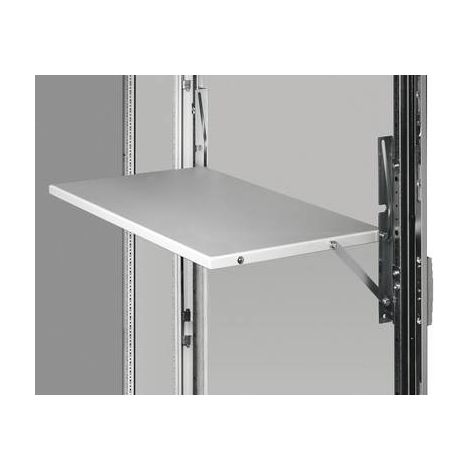 Rittal TS 4638.600 Tablette de travail (l x H) 413 mm x 400 mm Tôle dacier gris clair (RAL 7035) 1 pc(s) (1/2)