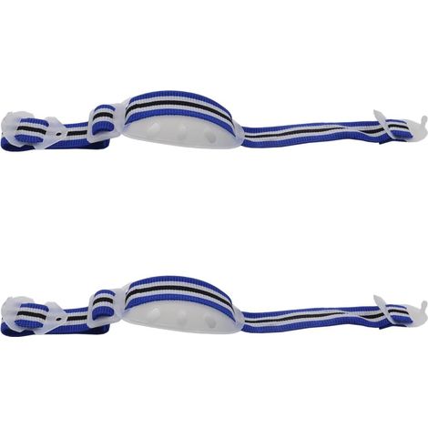 Lot De 2 Jugulaires Élastiques pour Casque De Sécurité, Compatibles avec La Plupart des Casques De Chantier. Accessoires pour Casques De Sécurité (1/5)