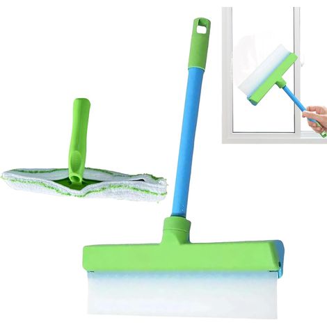 Escobilla de ducha  Raspador de ventanas - Herramienta de limpieza para el hogar, el coche, puertas, espejos y ventanas de cocina.