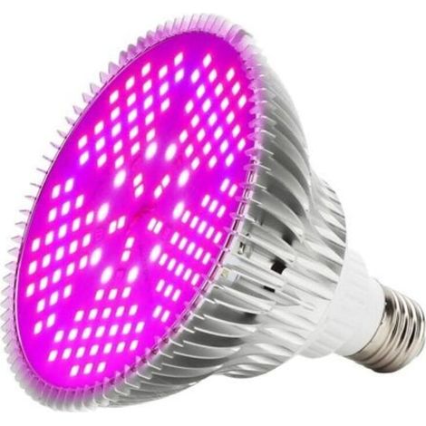 Ampoule LED de Croissance à Spectre Complet 100W LED Lumière de Croissance 150 LED Lampe pour Plante E27 Plante D'intérieur élèvent des Fleurs de Lampe Croissant Ampoules de Lumières pour Serre Jardin (1/5)