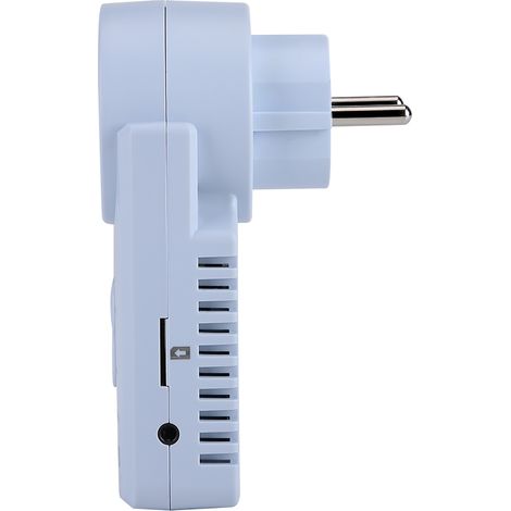 Prise Connectée Intelligente GSM avec Capteur de Température, Commande SMS, Prise EU, 16A, Domotique, Contrôle à Distance, Version Anglaise (1/5)