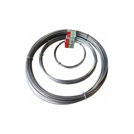 FPLUS alambre galvan.nº 5 50gr , Galvanizado, aportandole mayor protección y durabilidad frente al oxido.
- Este alambre NO ES INOXIDABLE PUEDE OXIDARSE.