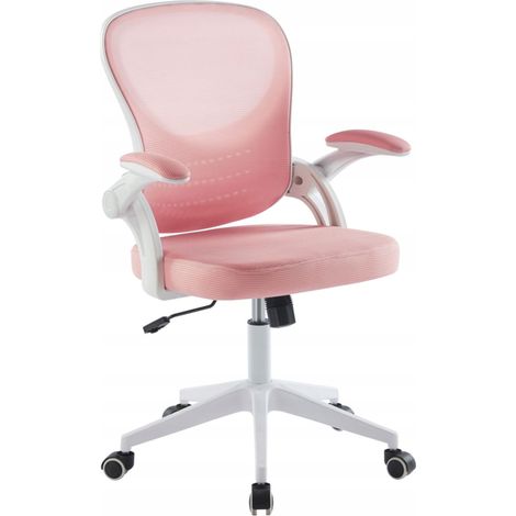 Fauteuil pivotant rose FB30-FX (1/5)