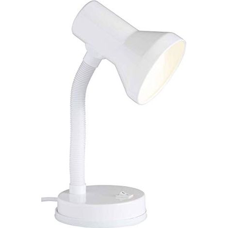 Brilliant Junior Lampada da tavolo Lampada a risparmio energetico, Lampada ad incandescenza E27 40 W Bianco (1/2)