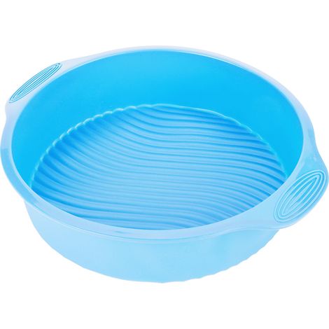 Moule à gâteau rond en silicone de 23 cm (1/4)