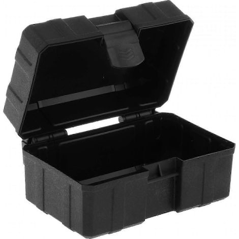 Boîte à outils hermétique, boîte de rangement pour quincaillerie, facile à transporter, étui de rangement polyvalent, boîte de transport vide-15.3x7.5x4.6cm