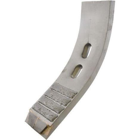 Grubberspitze 382x100x20mm gehärtet gekrümmt 2 Löcher passend für Universal UNIVERSAL CP704CN (1/3)