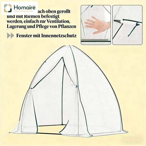 HOMAIRE Gewächshaus: Konische, Teepee et Garten-Strukturen