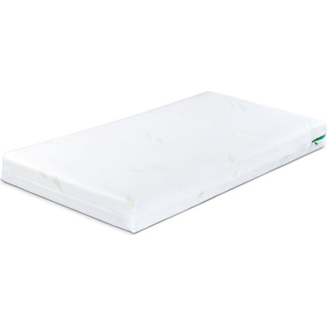 Matelas de luxe en mousse de sarrasin et noix de coco 120x60 (11 cm) à l'aloe vera (1/5)