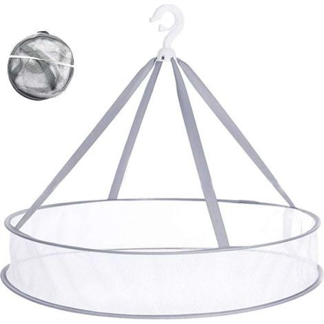 Séchoir à linge pliable en maille à suspendre pour pull, lingerie, jouets, herbes aromatiques (1/4)