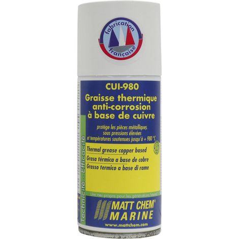 Graisse Thermique à base de cuivre CUI-980 - MATTCHEM - 150 ml