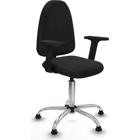 Piqueras y Crespo Aýna Silla de Oficina Negra Confort (1/2)