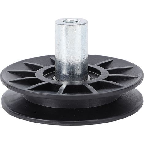 Mower idler pulley, replacement V-groove deck belt, OEM 407287 532407287 for YTH2454 TS254XG-96043031100 (1/5)