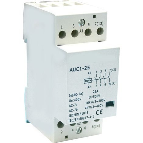 Schütz 250 VAC dreiphasig 230VAC.4 c.offen Electro Dh 78.251/25 8430552146765