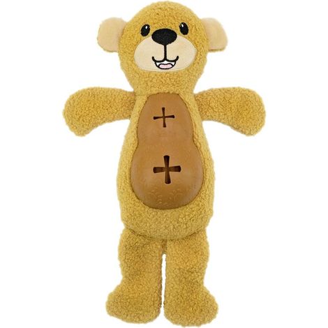 Gioco per cani panciotti orso beige 40 cm