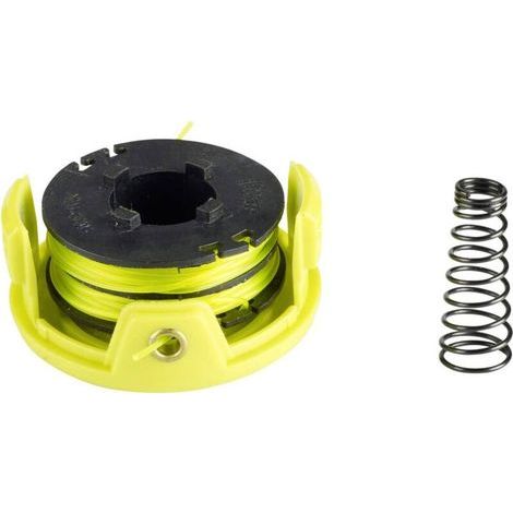 RYOBI Doppelspule 1,2 mm Durchmesser mit Abdeckung und Feder RAC118 (1/5)