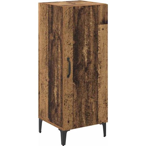 Buffet,Bahut,Meuble de Rangement Bois ancien 34,5 x 34 x 90 cm Bois d'ingénierie CFW23939 (1/5)