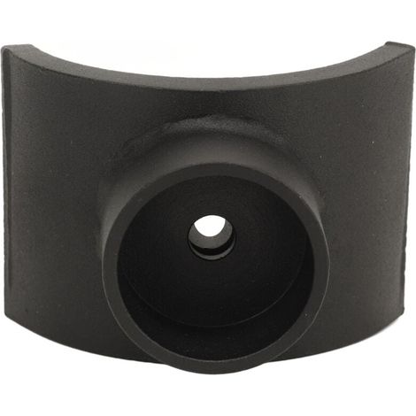 Adaptateur de prise en bouteille selle à haute résistance essieu de levage hydraulique pour tube à 3 pouces noir