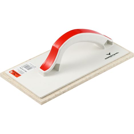 Truelle en plastique avec feutre 10 mm qualitat 280 x 140 mm pour lisser les enduits Vorstahl (1/3)