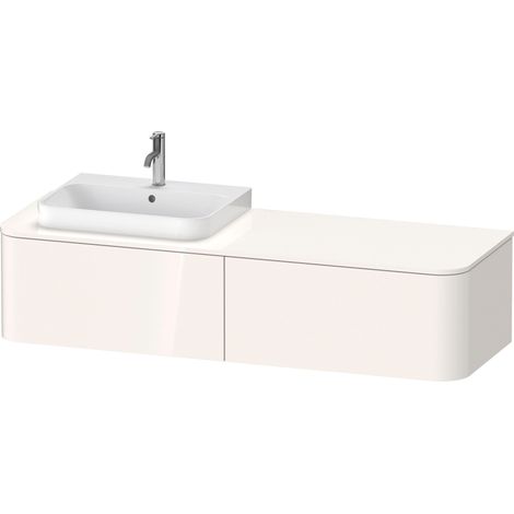 Mueble bajo de lavabo con consola Duravit Happy D.2 Plus,