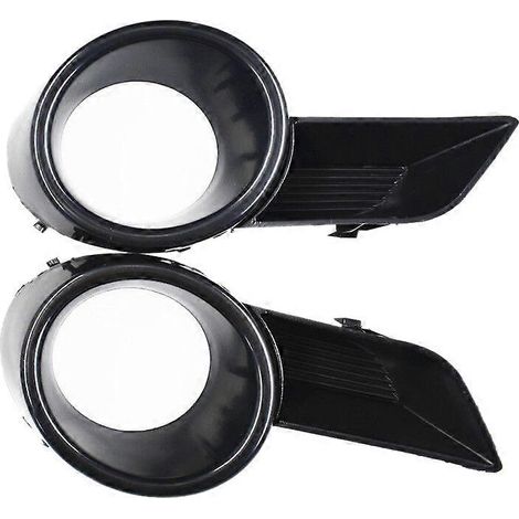 Paire de grilles de protection pour feux antibrouillard de pare-chocs pour Toyota Highlander 2008 2009 2010 (1/5)