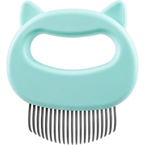 1 peine desenredante, peine de aseo de ABS, indoloro, para perros y gatos, para el hogar. (1/5)