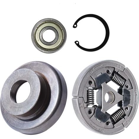 Disque de tambour d'embrayage avec roulement et clip pour Stihl TS400 4223-700-2500 (1/5)