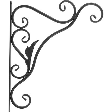 Blumenampelhalter aus stabilem Eisen Weißer Blumenampel