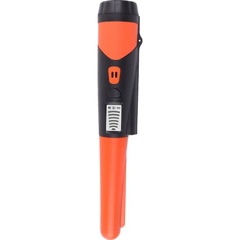 Détecteur de métaux orange avec écran LCD pour recherche de trésors, sonde de localisation précise (1/5)