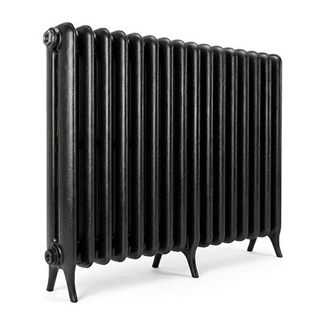 Radiateur fonte noir sur pieds - Hauteur 520mm Longueur 1180mm - 1208 watt - 14 éléments - PLA520/1180FB3 (1/5)